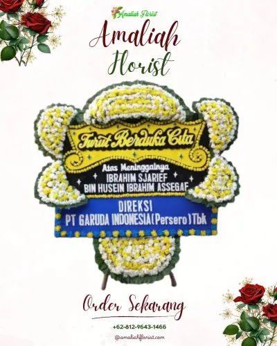 Papan Bunga Duka di Mulyodadi